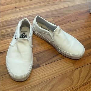 Vans Classic White Slip-On Shoes